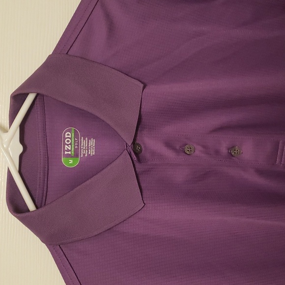 Purple Izod Golf Polo - Picture 2 of 6